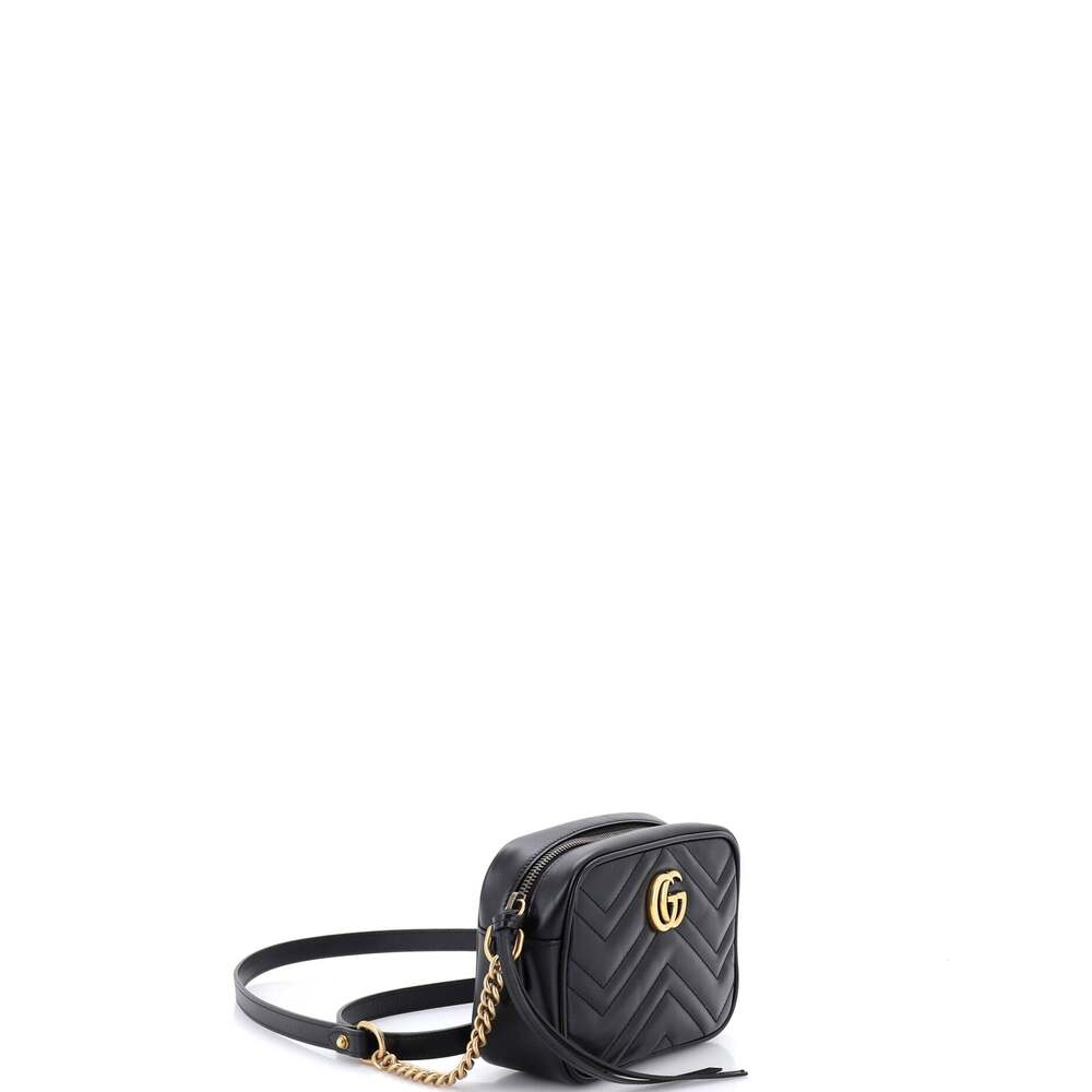 Gucci Gg Marmont Shoulder Bag Matelasse #257852G13B - Picture 2 of 6